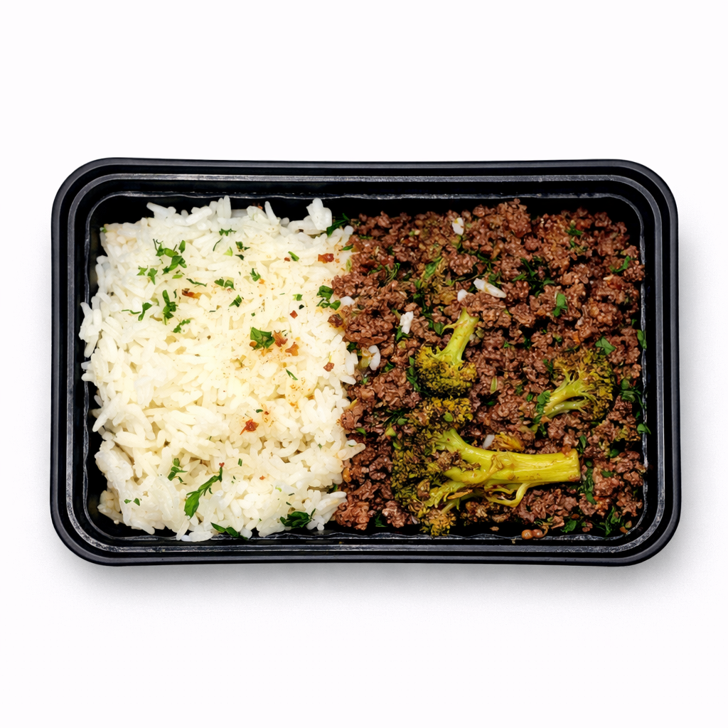 Beef and Broccoli with Jasmine Rice