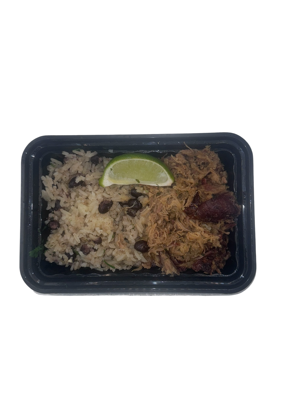 Mojo Pulled Pork with Black Beans and Rice