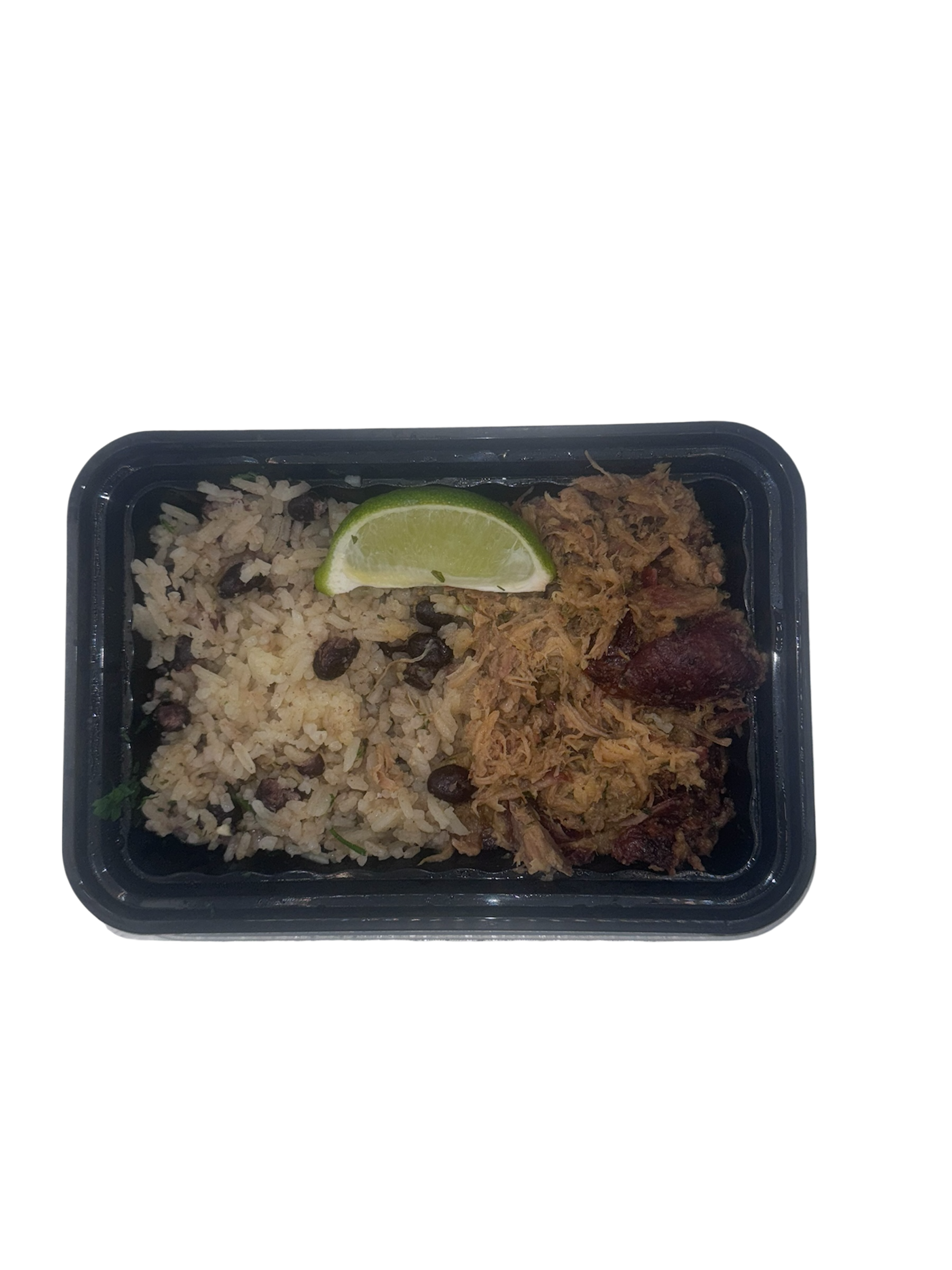 Mojo Pulled Pork with Black Beans and Rice