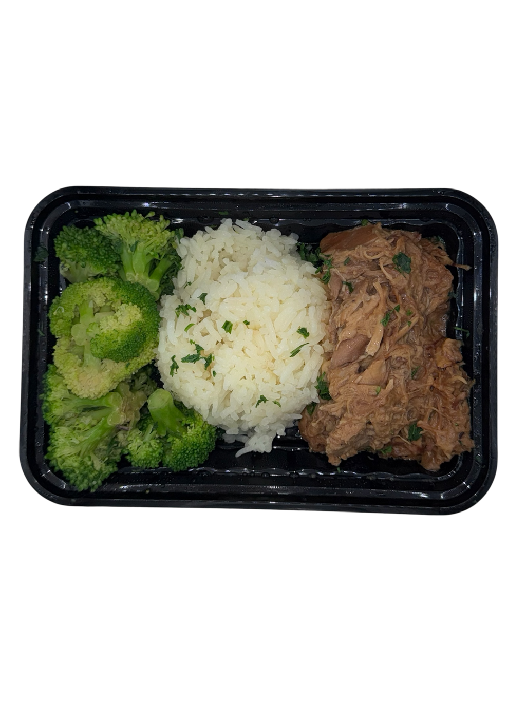 Teriyaki Chicken with Jasmine Rice and Steamed Broccoli