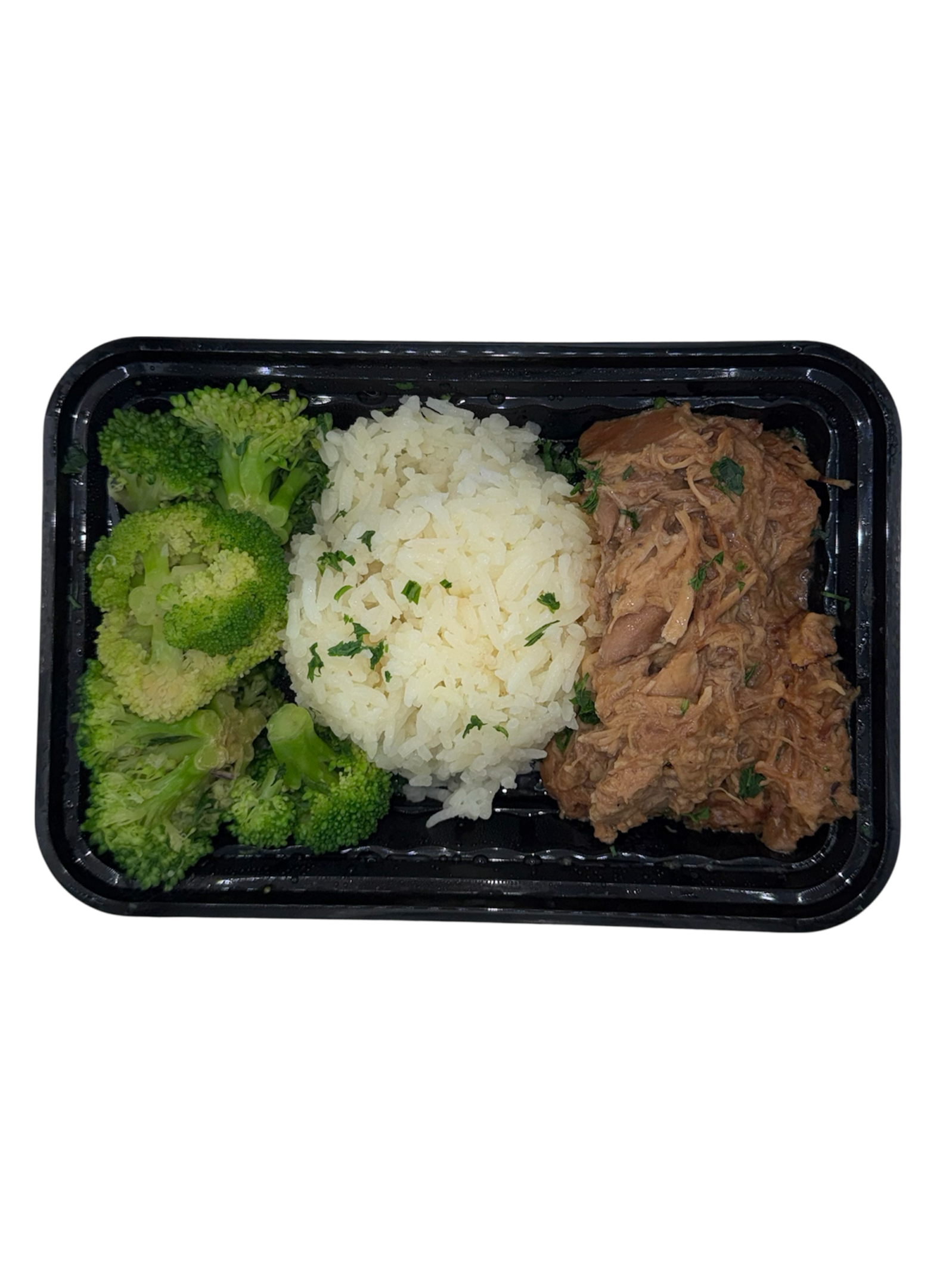 Teriyaki Chicken with Jasmine Rice and Steamed Broccoli